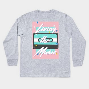 90's Music Kids Long Sleeve T-Shirt